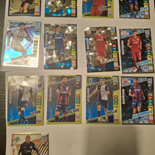 Panini Super League limited edition cards like new