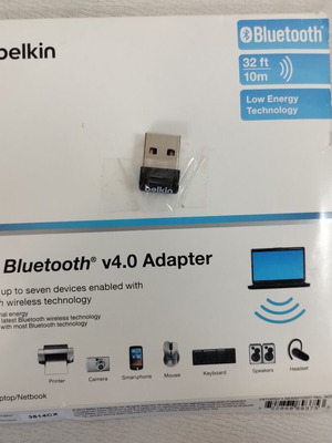 Belkin Mini Bluetooth USB Adapter USB-A 10m καινούργιο