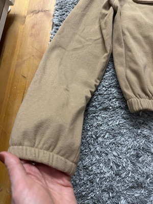 Women's cropped jacket like new, beige