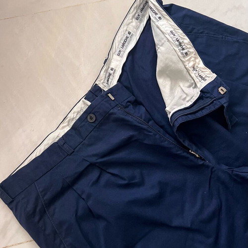 Vintage Guy Laroche blue pants used, size XL