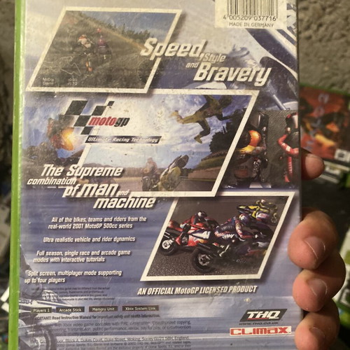 Moto GP Xbox game complete in box