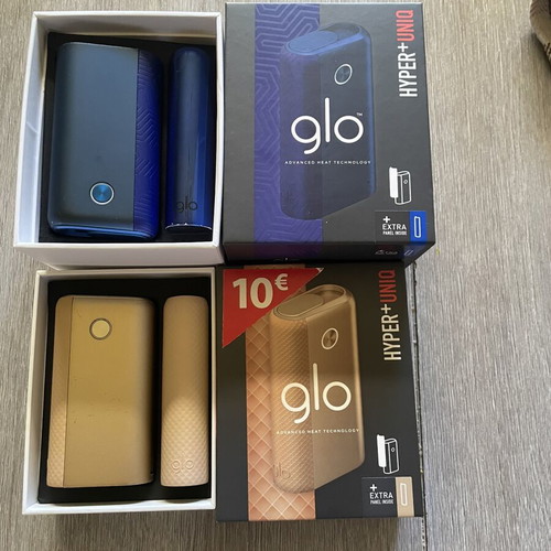 Glo devices like new, pack of 2 with boxes without charger