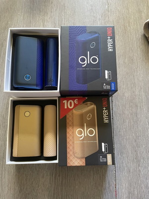 Glo devices like new, pack of 2 with boxes without charger
