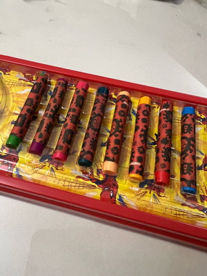 Crayon colors new, 8 colors