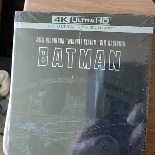 Batman Ultra HD Blu-Ray καινούργιο, συλλεκτική θήκη πρώτης ταινίας
