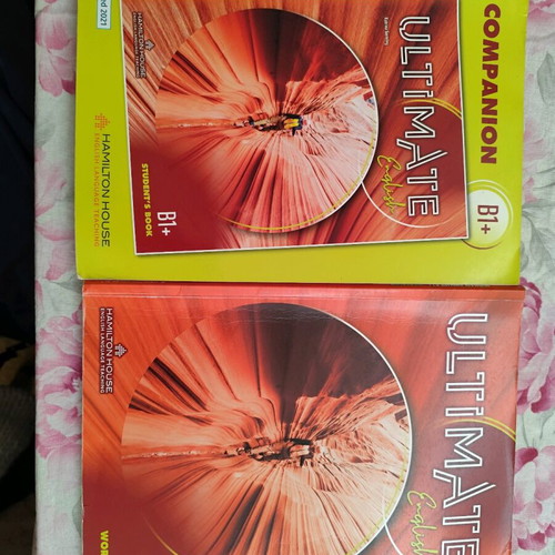 English Books Ultimate B1 and B1+ Hamilton used, set of 2