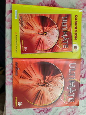 English Books Ultimate B1 and B1+ Hamilton used, set of 2