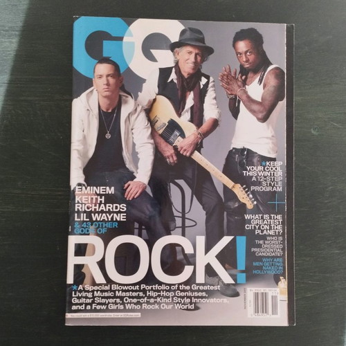 GQ The Survivors Issue magazine in English in excellent condition