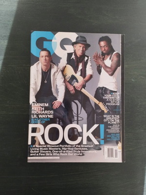 GQ The Survivors Issue magazine in English in excellent condition