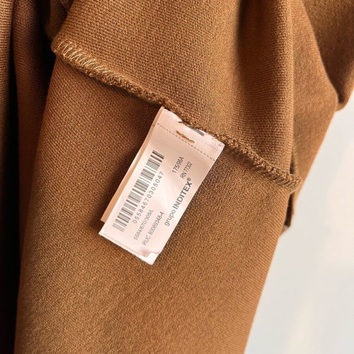 Zara dress size L brown like new