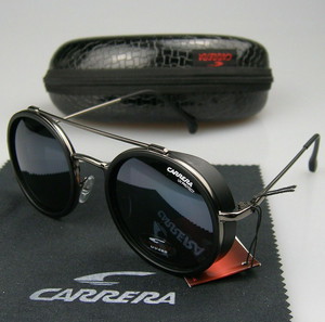 Carrera Γυαλιά Ηλίου Μαύρα Μαύρα Carrera Στρογγυλά UV400 CE
