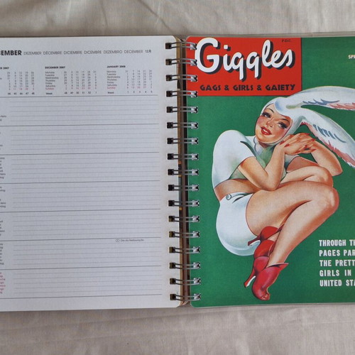 Taschen 2007 Girly Magazines vintage diary