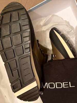 Philippe Model δερμάτινα sneaker μποτάκια χακί καινούργια, μέγεθος 37