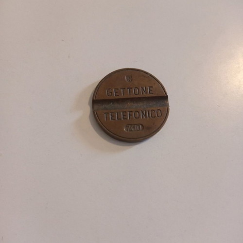 Token Coin Italy Gettone Telefonico 7410 used