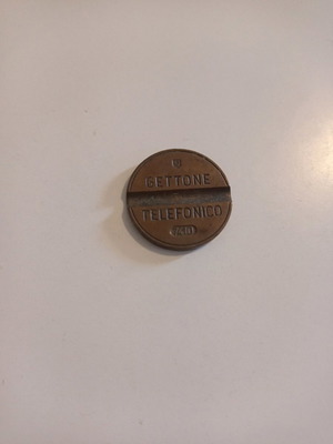 Token Coin Italy Gettone Telefonico 7410 used