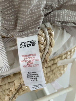 Vintage Mamas & Papas Baby Cradle like new with mattress