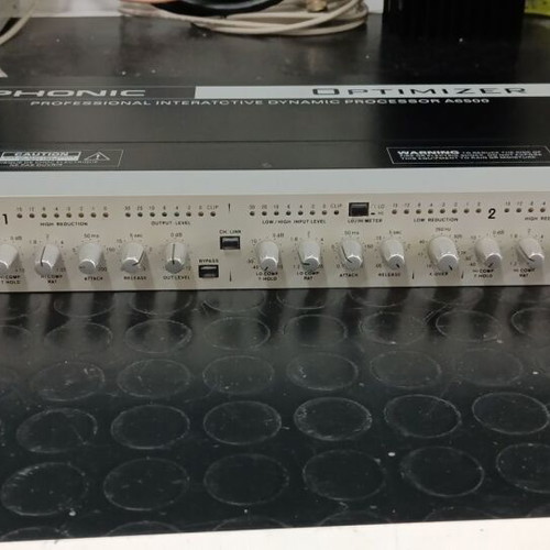 Phonic A6500 Optimizer audio compressor like new
