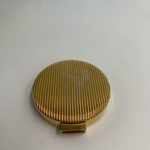 Estee Lauder Tom Ford Collection The Face Refillable Powder Compact used - Amber Nude