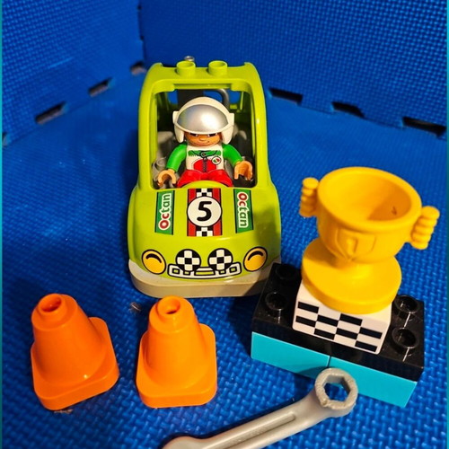 Duplo raceauto set like new