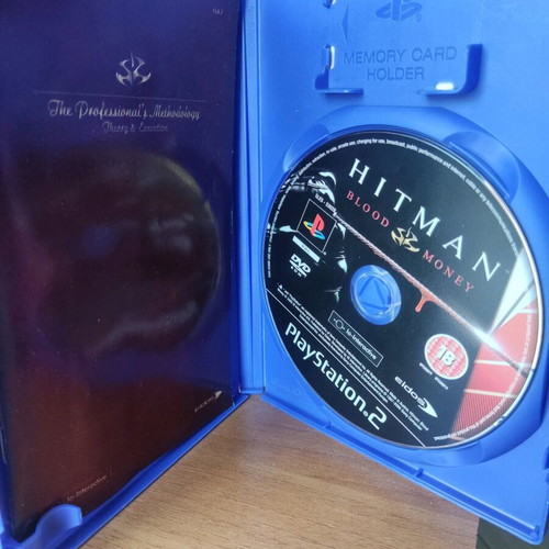 Hitman Blood Money PlayStation 2 like new with manual and English