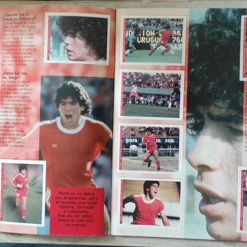 Diego Armando Maradona album like new, limited edition