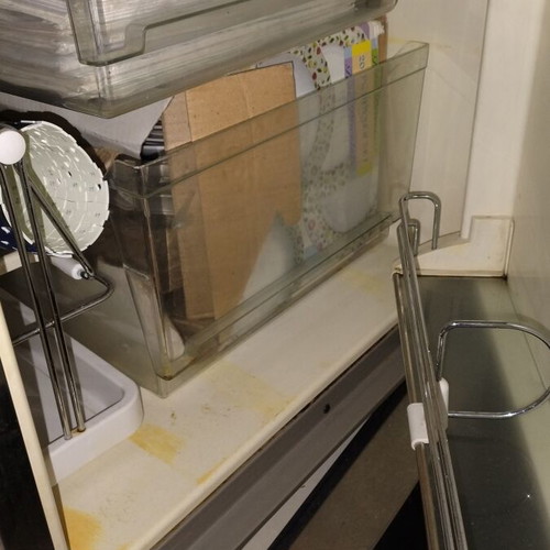 Liebherr No Frost fridge freezer used, inox