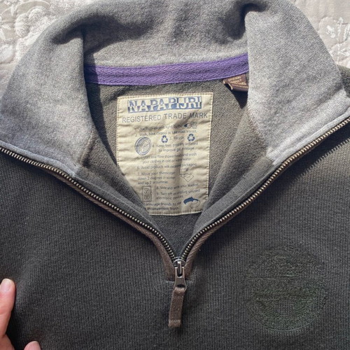 Napapijri men's wool sweater like new, size M