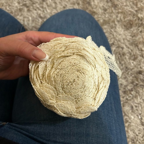 Lace for sewing like new, unused
