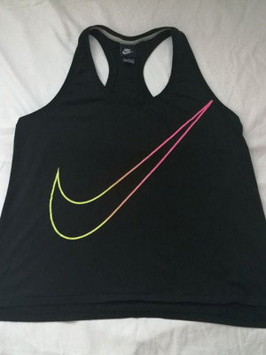 Nike racerback women's tank top used, size XL, black