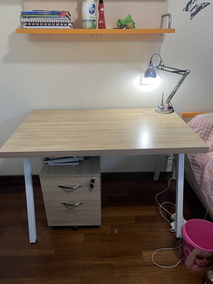 Desk and drawer unit, together or separate