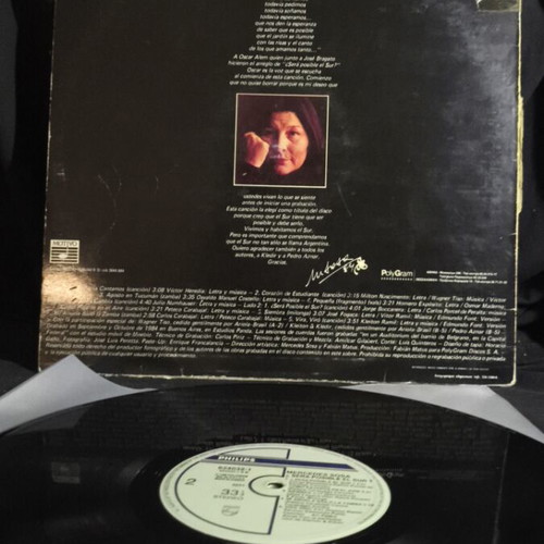 Mercedes Sosa Sera Posible El Sur vinyl record used