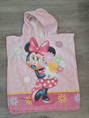 Παιδική πετσέτα πόντσο με κουκούλα Minnie Mouse