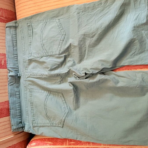 Jeans pants used, green, size XXS