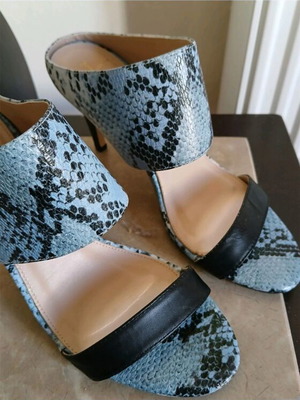 Jasper Conran sandals like new, size 38, black and blue