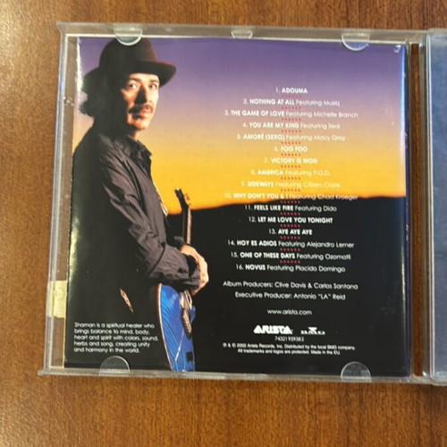 Santana Shaman CD used