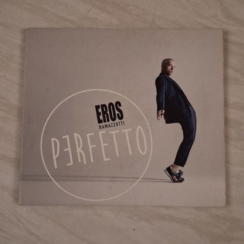 Eros Ramazzotti Perfetto CD album used, 2015 pop-rock