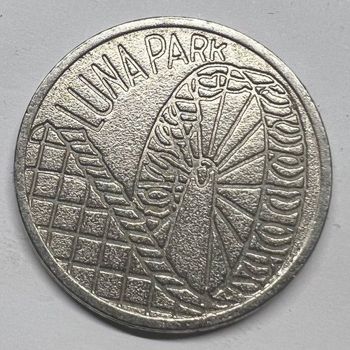 Luna Park token used, rare and unique