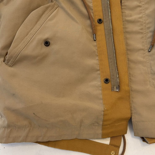 Scotch & Soda The Hydrus Parka men's jacket size Large, beige