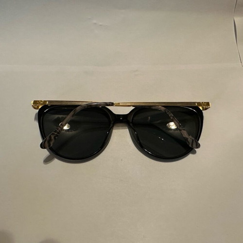Vogue Ilary Sunglasses new, black and gold frame, vintage style