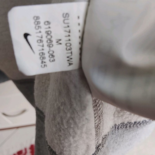 Nike children's sports jacket used, grey, size M