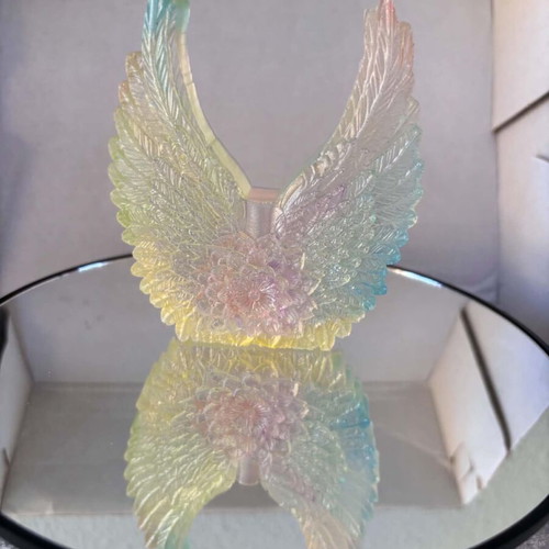 Exclusive Handmade Angel Wings Epoxy Resin Art