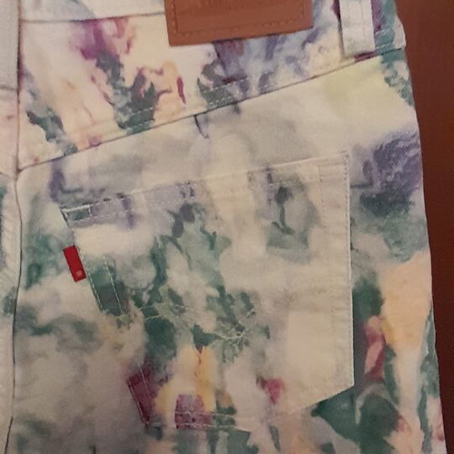 Levi's denim shorts, multicolor, size M