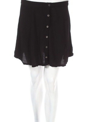 Μαύρη μίνι φούστα Forever 21 μεταχειρισμένη, μέγεθος L