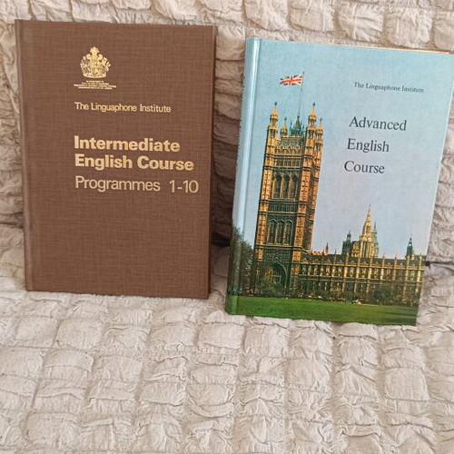 English learning books like new, hardcover editions from 1970