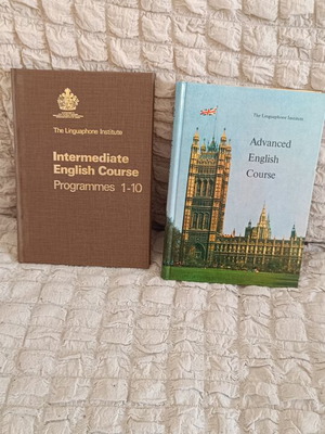English learning books like new, hardcover editions from 1970