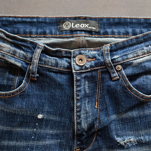 Denim Leox jeans like new, size 40, dark blue, slim fit