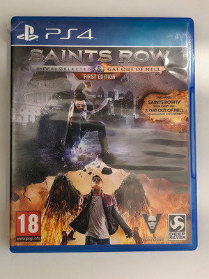 PlayStation 4 Saints Row IV Re-Elected & Gat Out Of Hell game like new