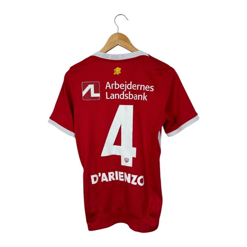 Nike FC Nordsjælland 2022/23 football shirt used, size S, red