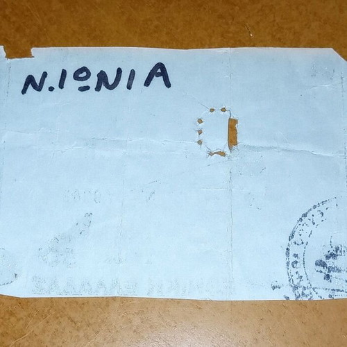 AEK - OFI 0 - 1 ticket used, Greek Championship 1986-1987