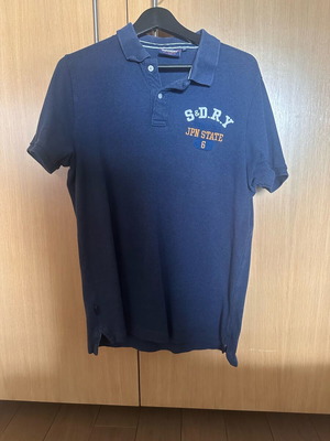 Ανδρικό polo Superdry XL σε εξαιρετική κατάσταση, μπλε